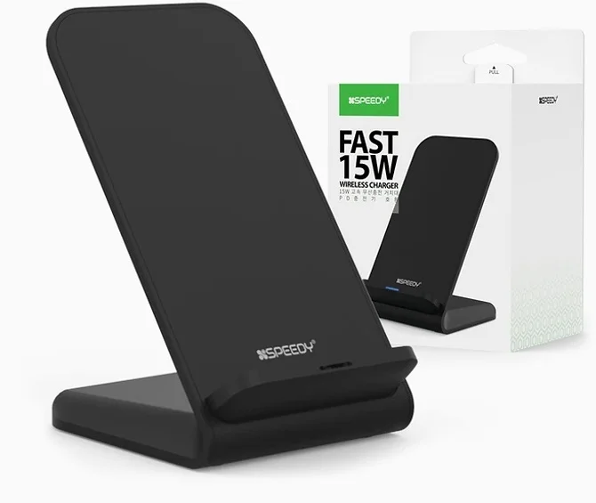 스피디 15W 고속 무선충전 거치대