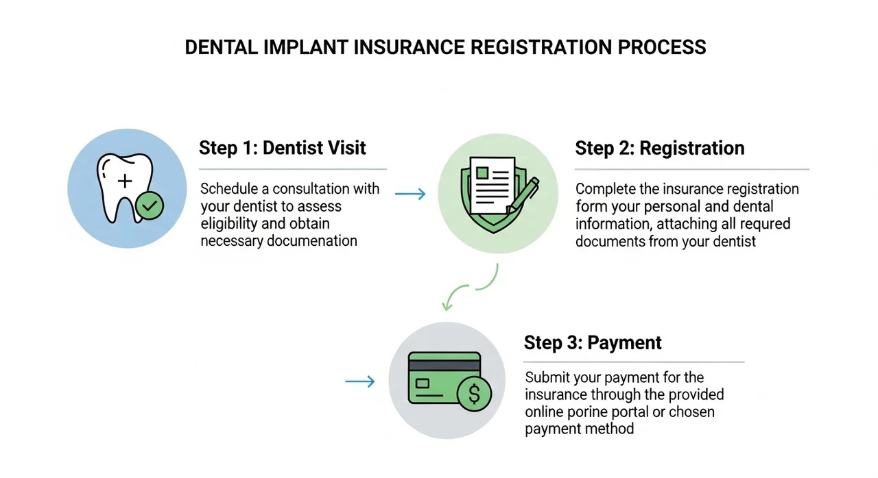 임플란트 건강보험 신청 절차 (3단계 가이드)
