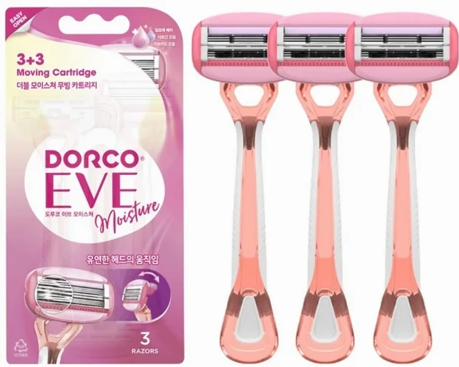 도루코 여성용 이브 모이스쳐 바디 면도기