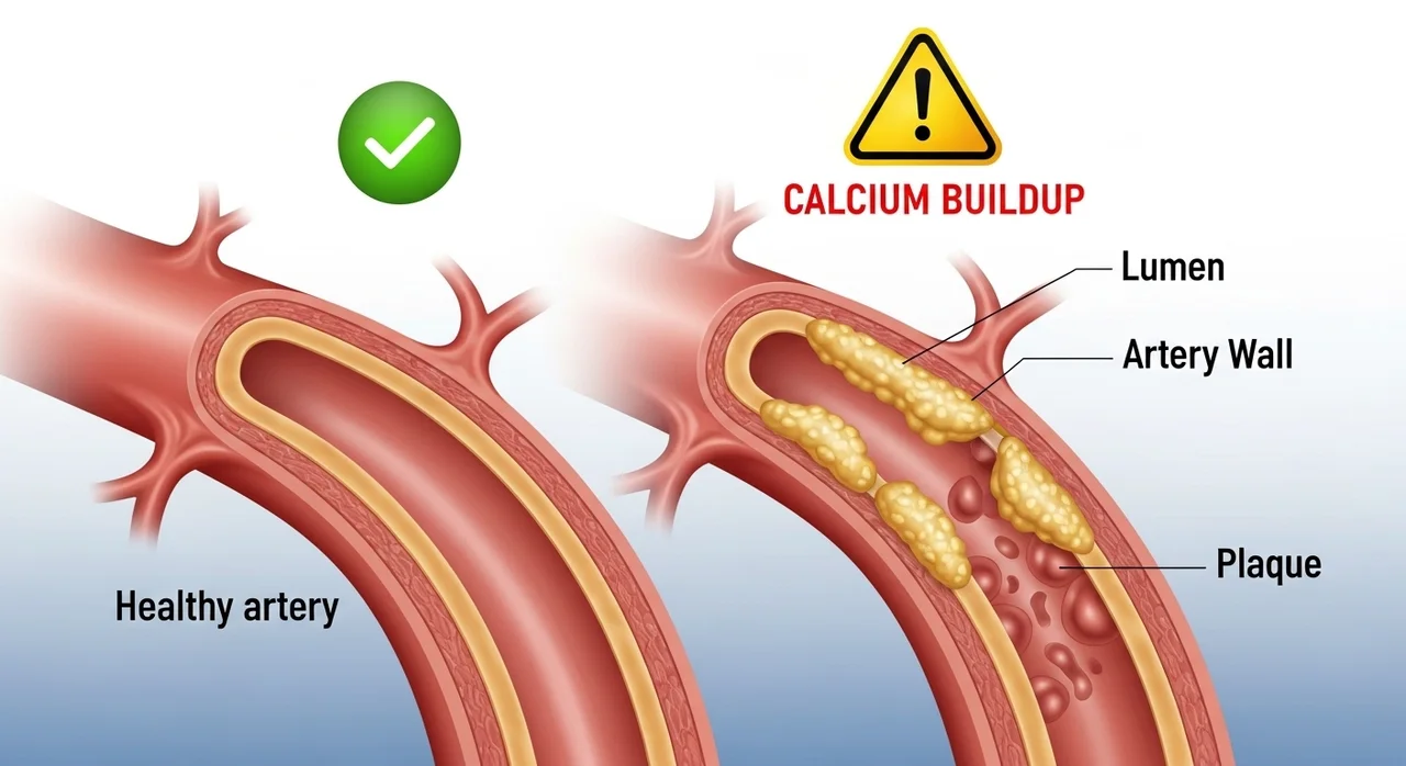 잘못된 섭취의 위험성: 석회화 부작용이란?