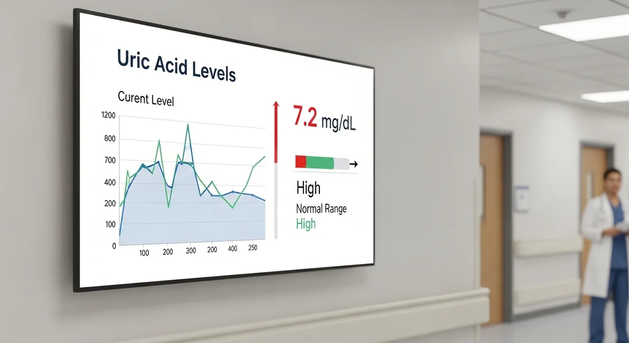 요산 수치 정상 범위와 단계별 위험도 확인하기