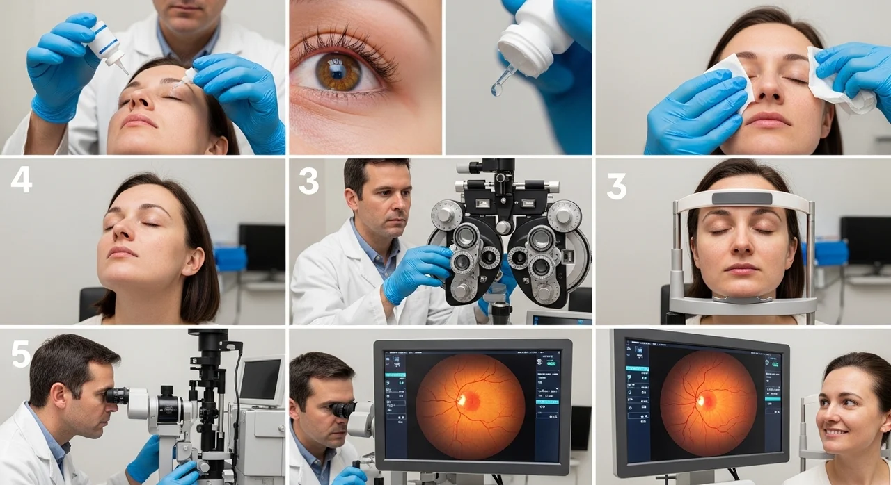 검사 절차: 방문부터 결과 확인까지