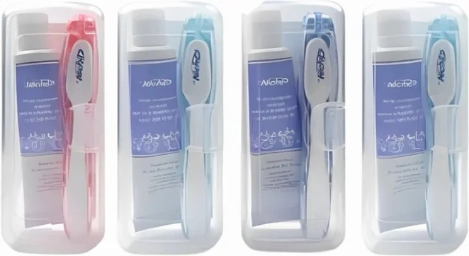 니치 여행용 칫솔 세트X4세트(전용케이스포함)