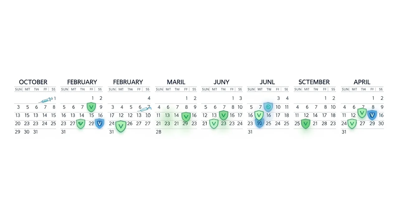 2025-2026 연령별 접종 일정 및 대상 확인하기