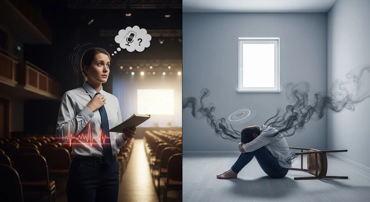 정상적인 불안 vs 치료가 필요한 불안 장애