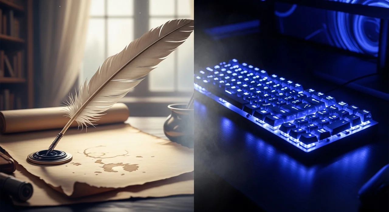 손글씨 필사 vs 디지털 타이핑, 무엇이 다를까?