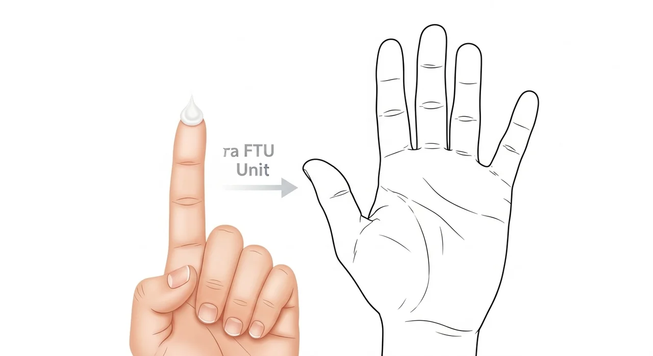 정확한 양을 바르는 법: FTU 계량법