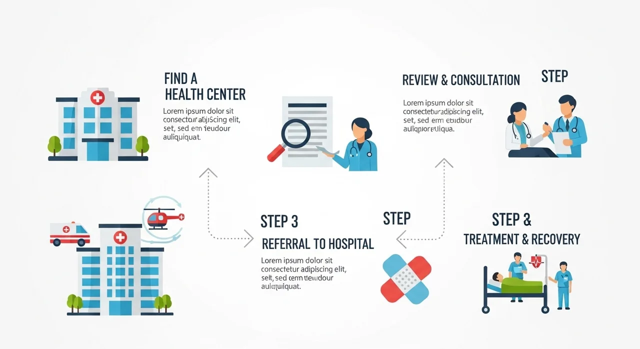 실패 없는 안검진 및 개안 수술 지원 신청 절차 3단계
