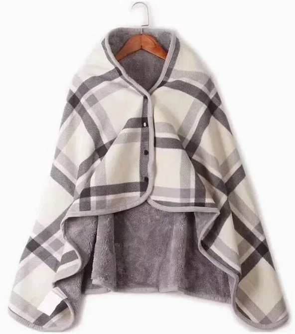 금깨비 똑딱이 극세사 망토 담요