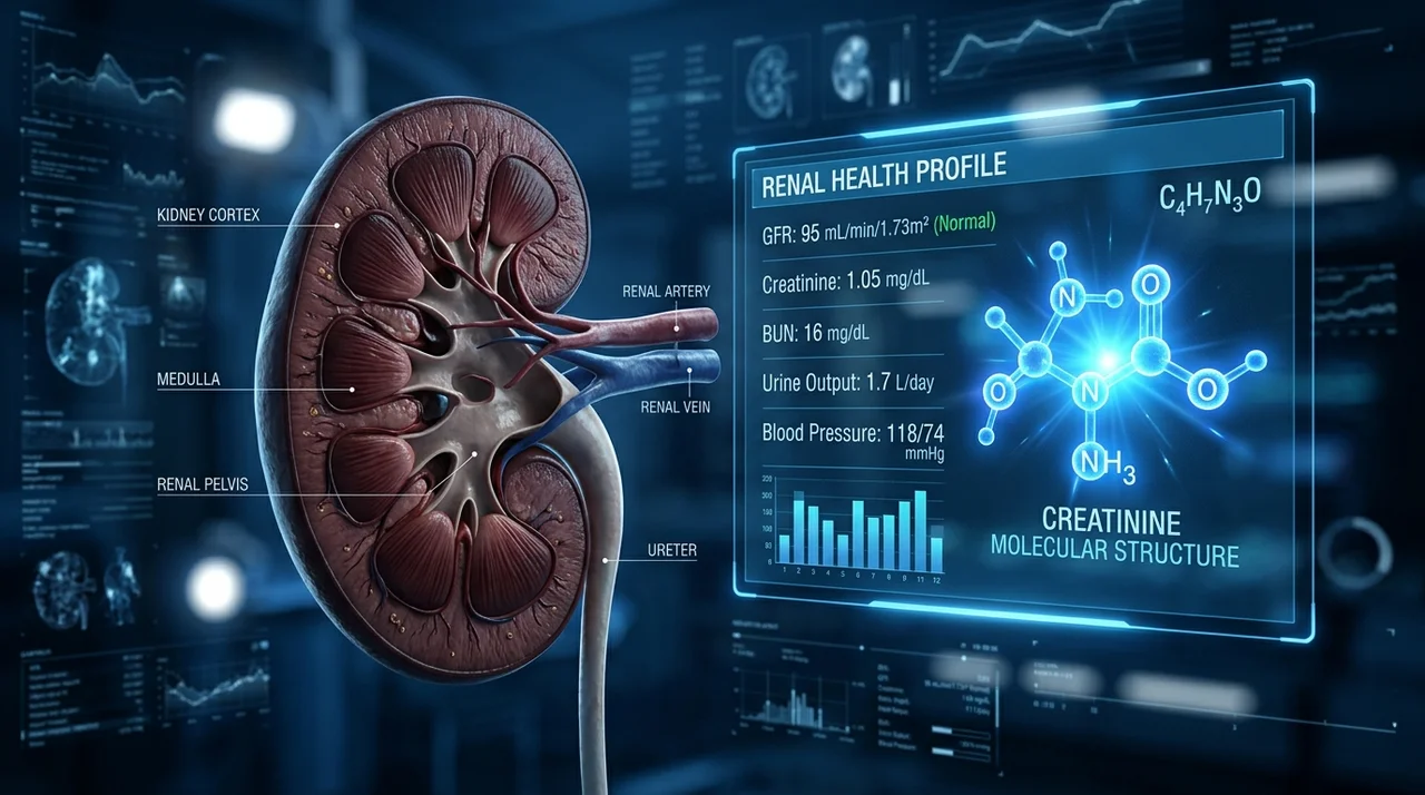 신장 기능 수치 크레아티닌 정상 범위와 높을 때 대처법 3가지