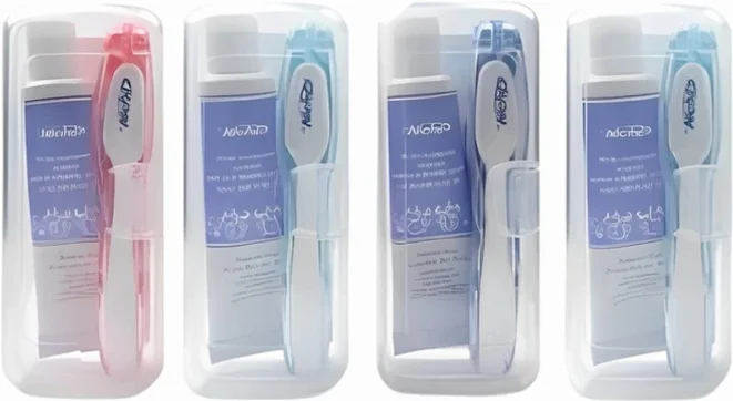니치 여행용 칫솔 세트X4세트(전용케이스포함)