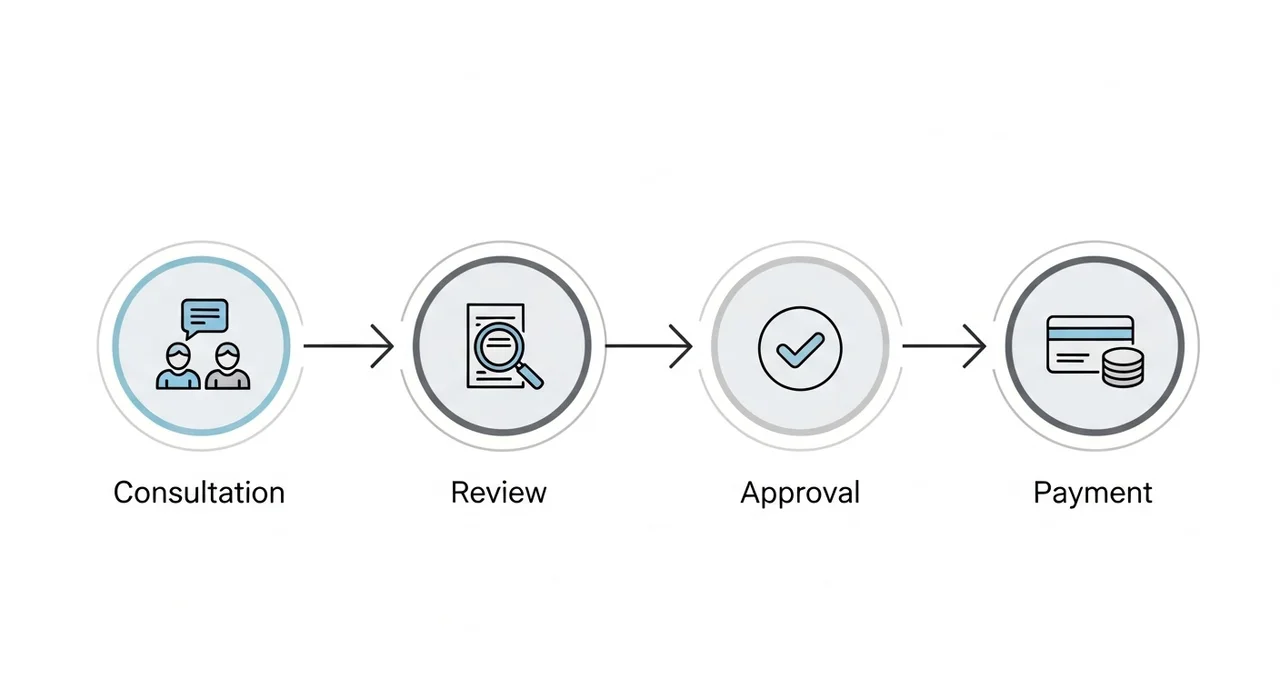주택연금 신청 절차 4단계