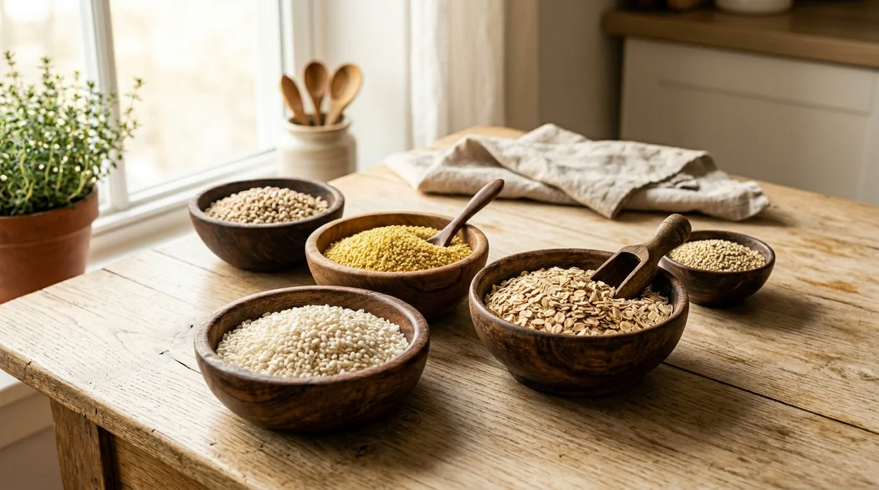 소화 잘 되는 곡물 종류 5가지와 속 편한 잡곡밥 황금 비율