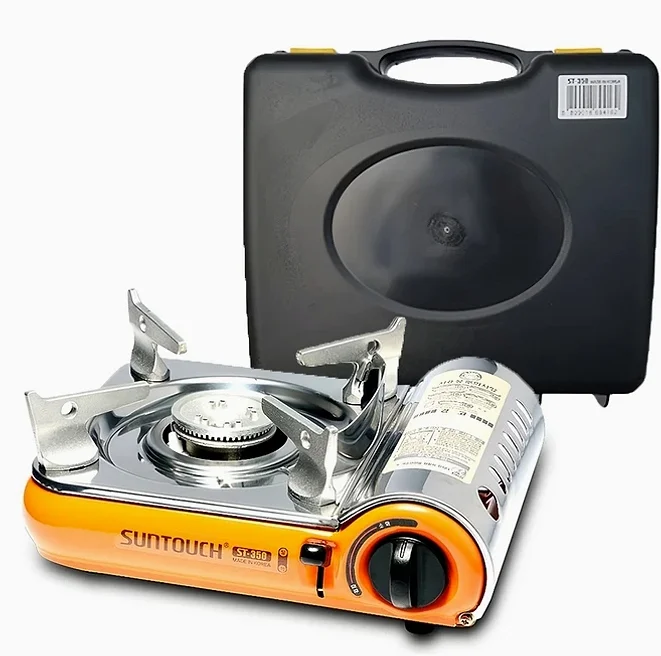 썬터치 초소형 미니 휴대용 가스렌지 + 케이스 세트