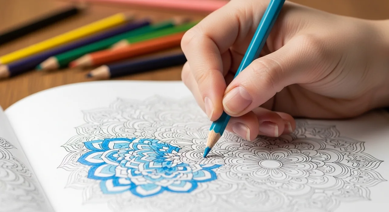 컬러링북 색채 심리, 단순한 놀이 이상의 치유가 되는 이유