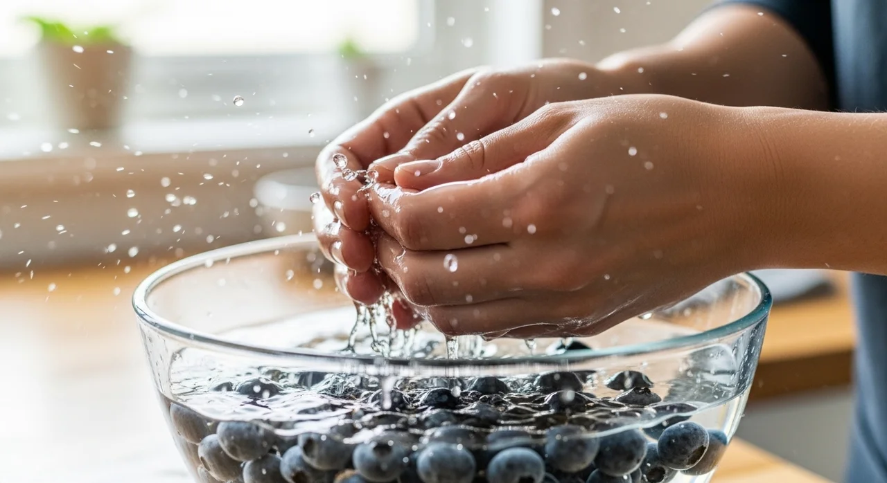 영양 손실 없는 블루베리 세척 단계별 가이드