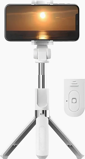 바나다 튤립 블루투스 삼각대 셀카봉