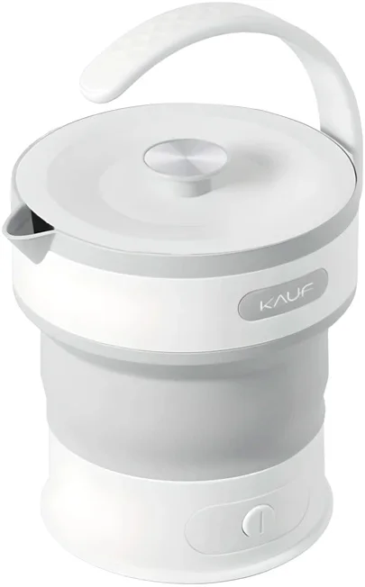 카프 스텐304 실리콘 접이식 휴대용 온수 포트