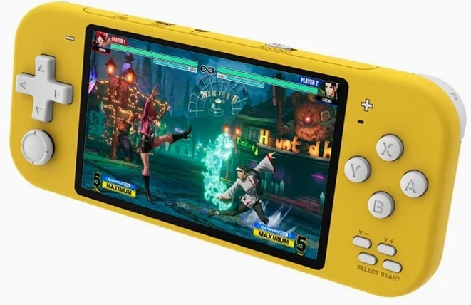 SorJar 게임기 휴대용 5000종 고화질 고전게임 4.3 인치 지원 한글