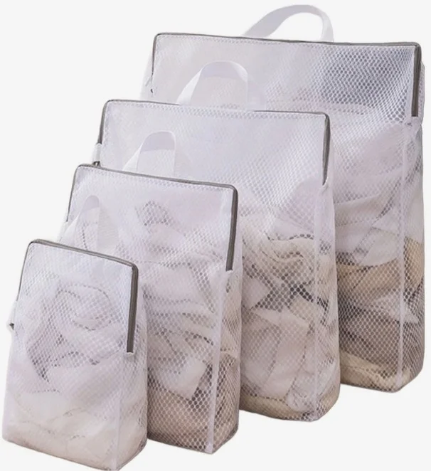 입체 가방 세탁기 휴대용 굵은 세탁망 4종 세트