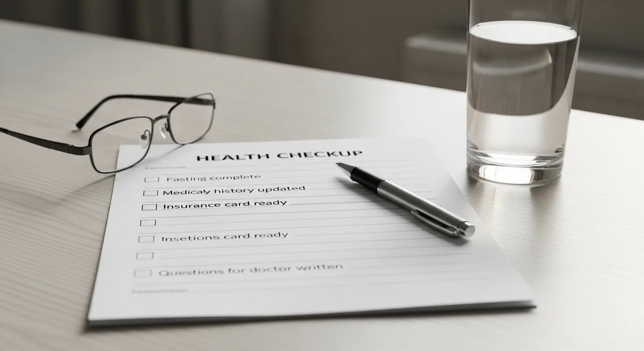 건강검진 전 꼭 챙겨야 할 준비물 리스트