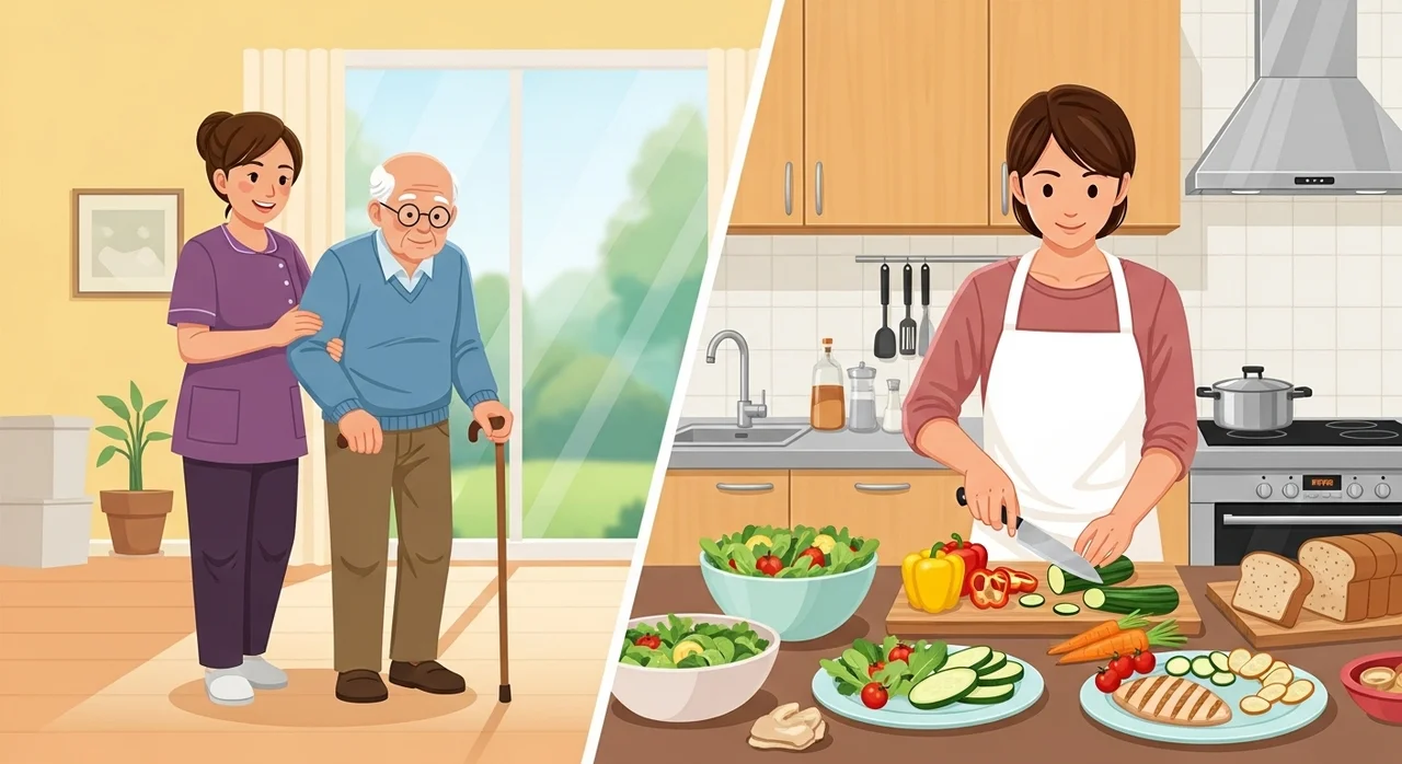 신체 활동 vs 일상 생활 지원, 어떻게 다른가요?