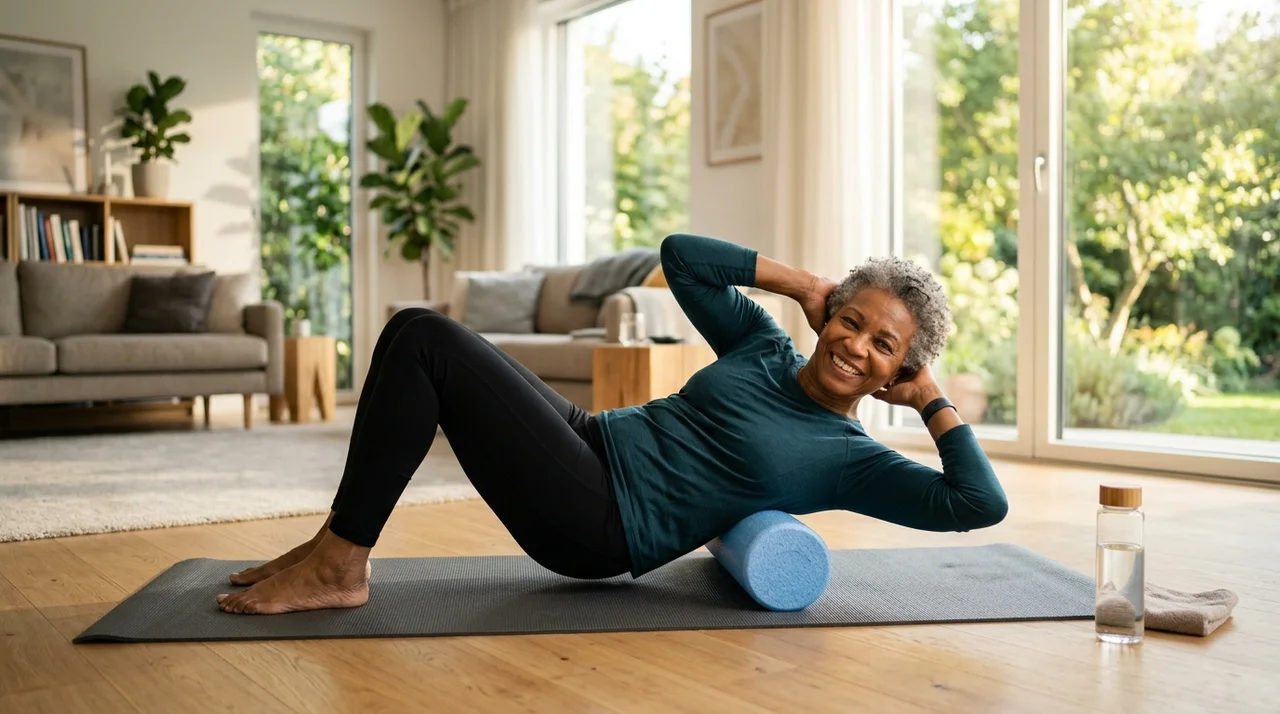 폼롤러 시니어 사용법, 통증 없이 10년 젊어지는 5분 스트레칭 루틴