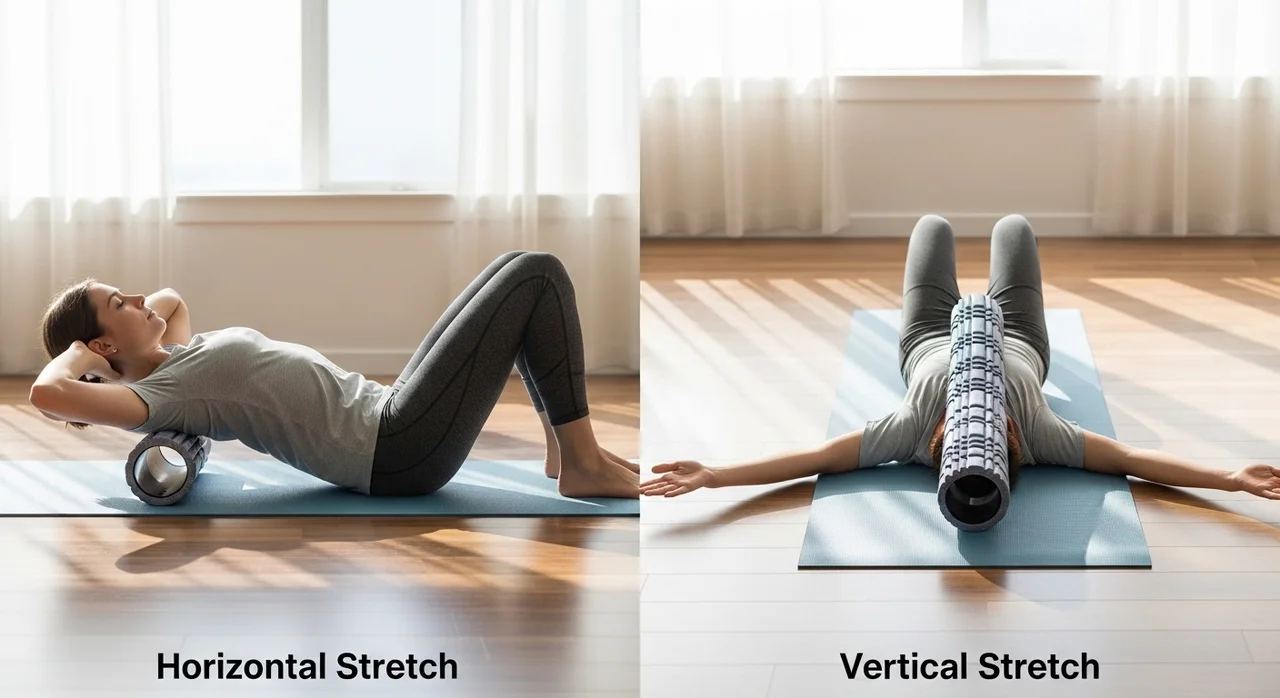 굽은 등과 거북목을 펴주는 상체 이완법