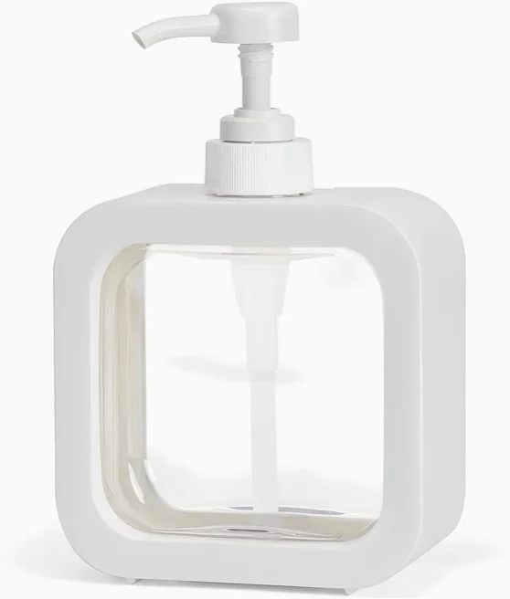 코멧 사각 투명 디스펜서 500ml