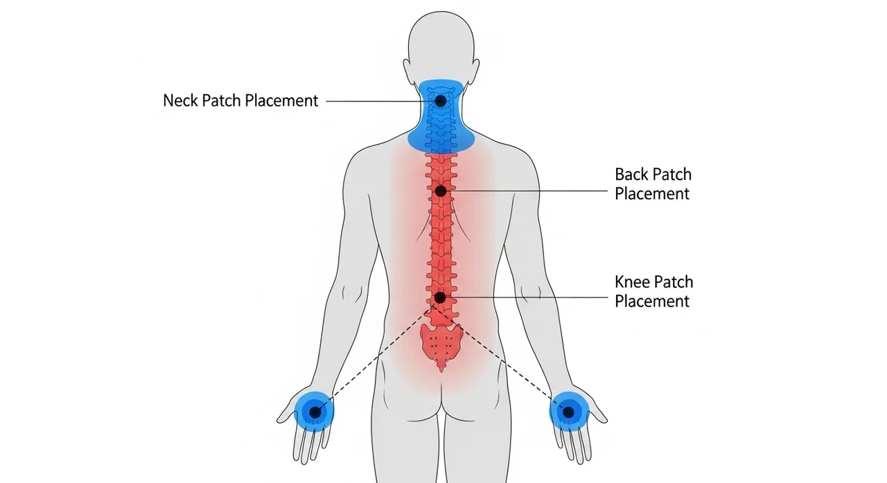효과를 200% 높이는 부위별 올바른 부착 위치