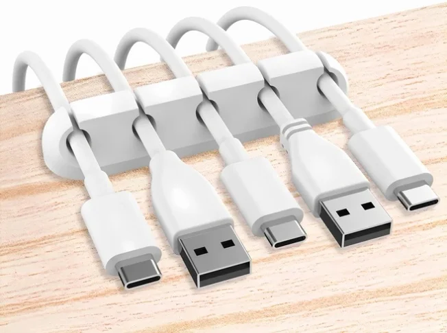 탐사 케이블 정리 홀더 5구