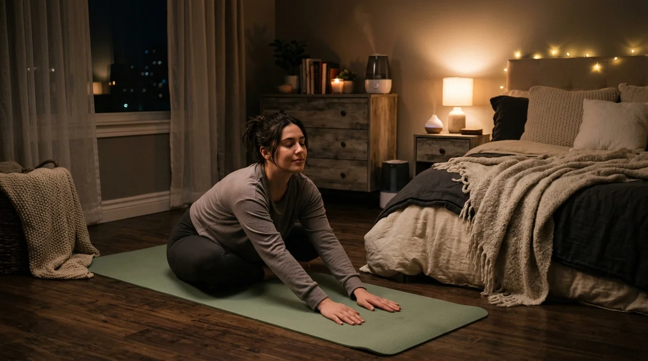 취침 전 긴장 완화 체조: 5분 스트레칭으로 숙면하는 법