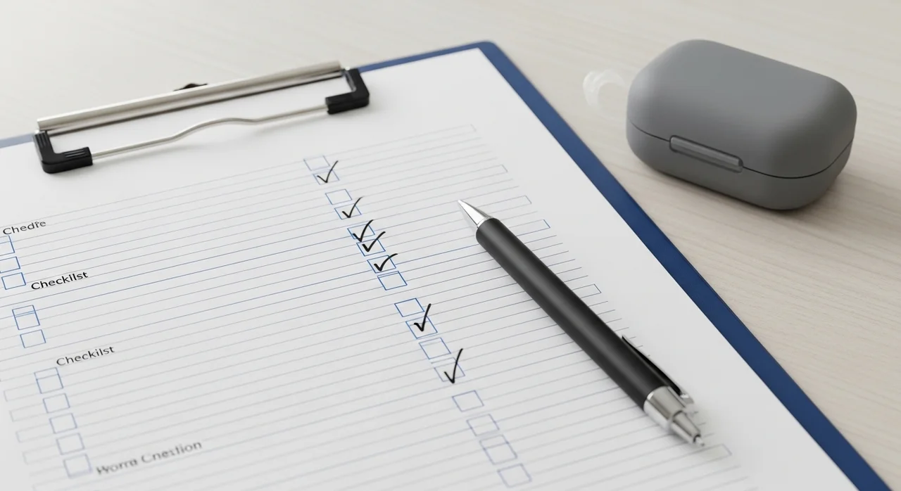 보청기 구매 전 최종 체크리스트