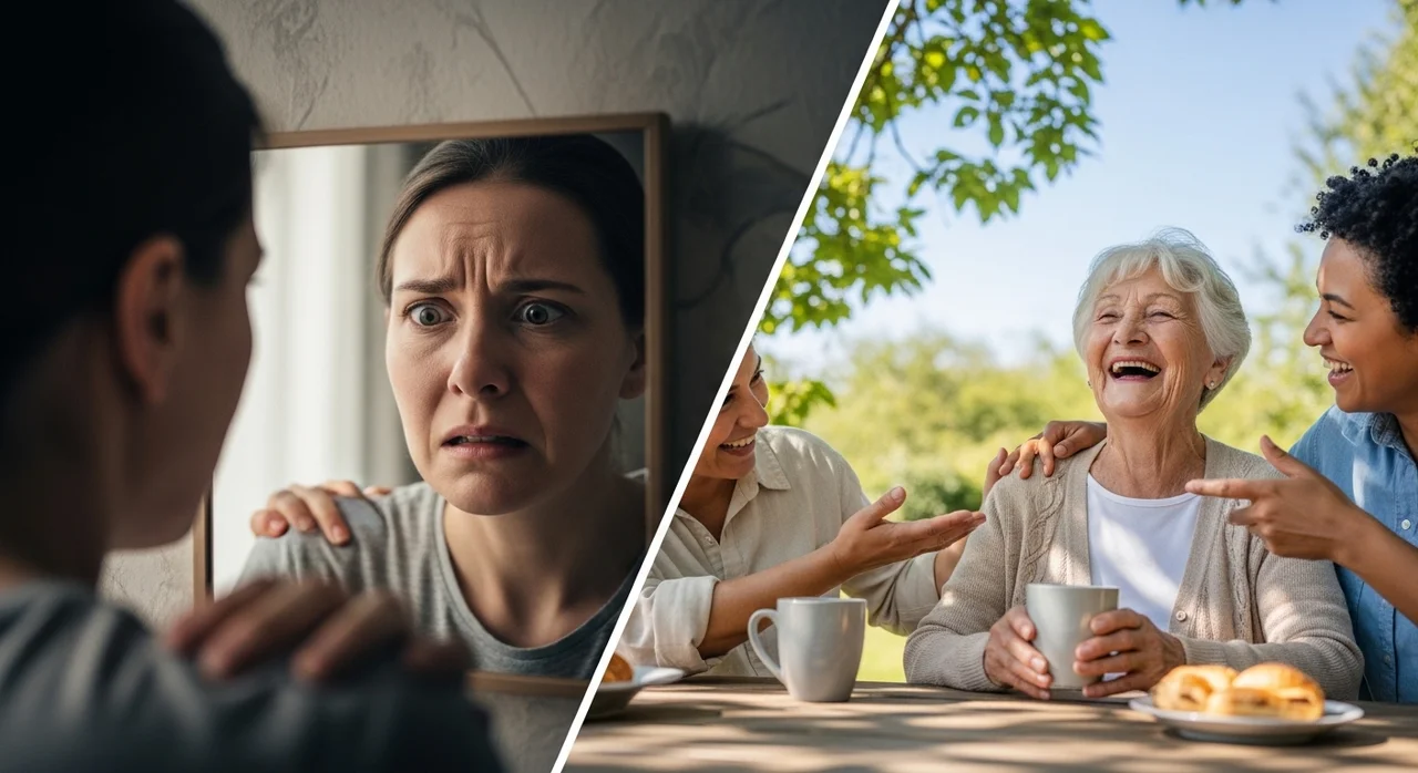 저항하는 노화 vs 수용하는 노화의 차이