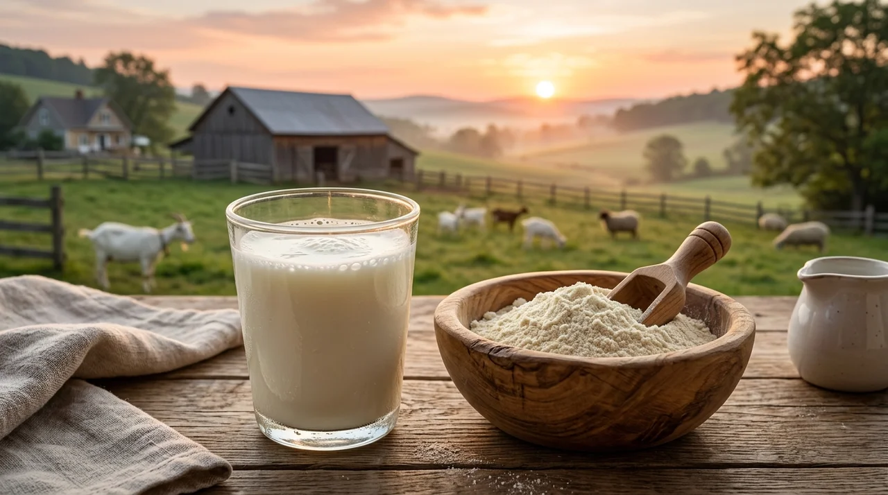 산양유 단백질 장점 5가지와 소화 잘 되는 근력 관리 비결