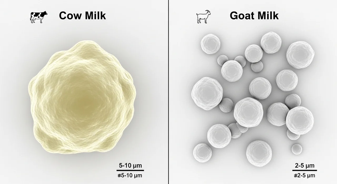 일반 우유 단백질 vs 산양유 단백질 차이점 비교