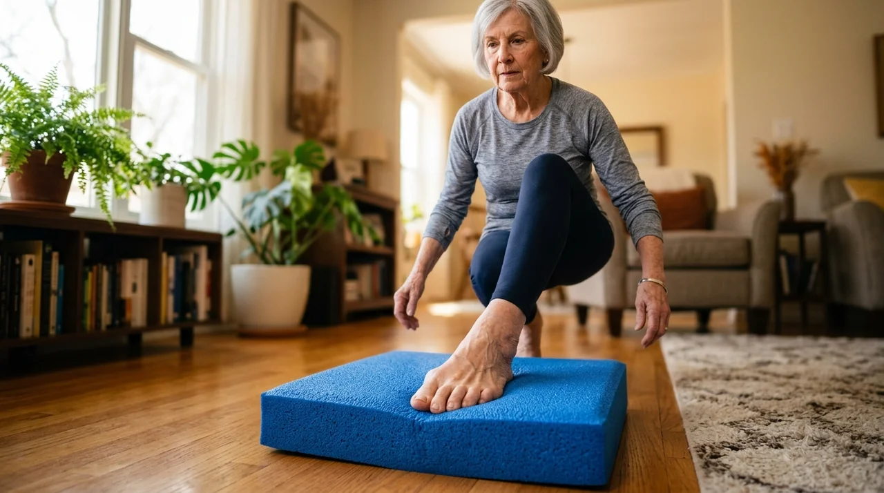 밸런스 패드 평형감각 키우는 법! 시니어 균형 잡기 운동 가이드