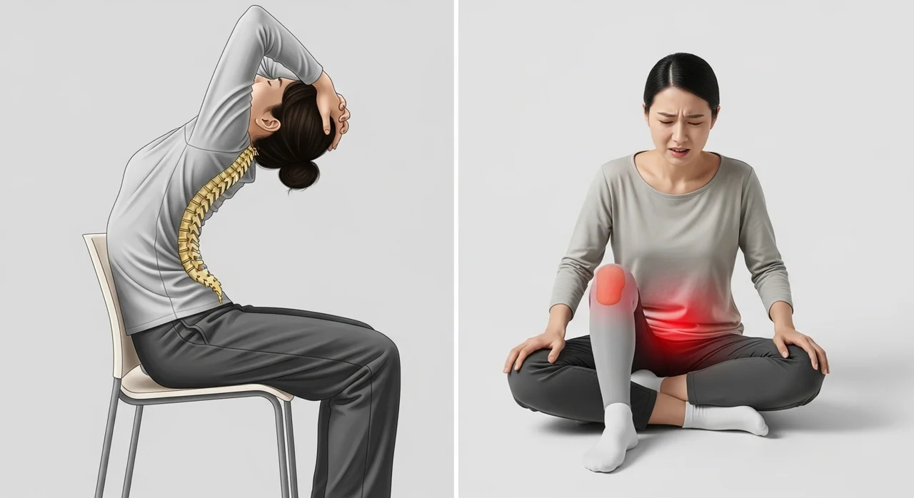 허리 문제일까, 고관절 문제일까? 구별 방법