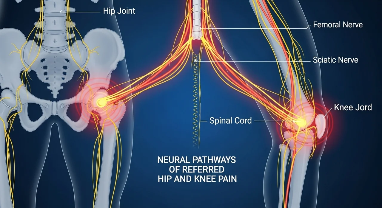 무릎이 아픈데 고관절염이라고요? '연관통' 주의보