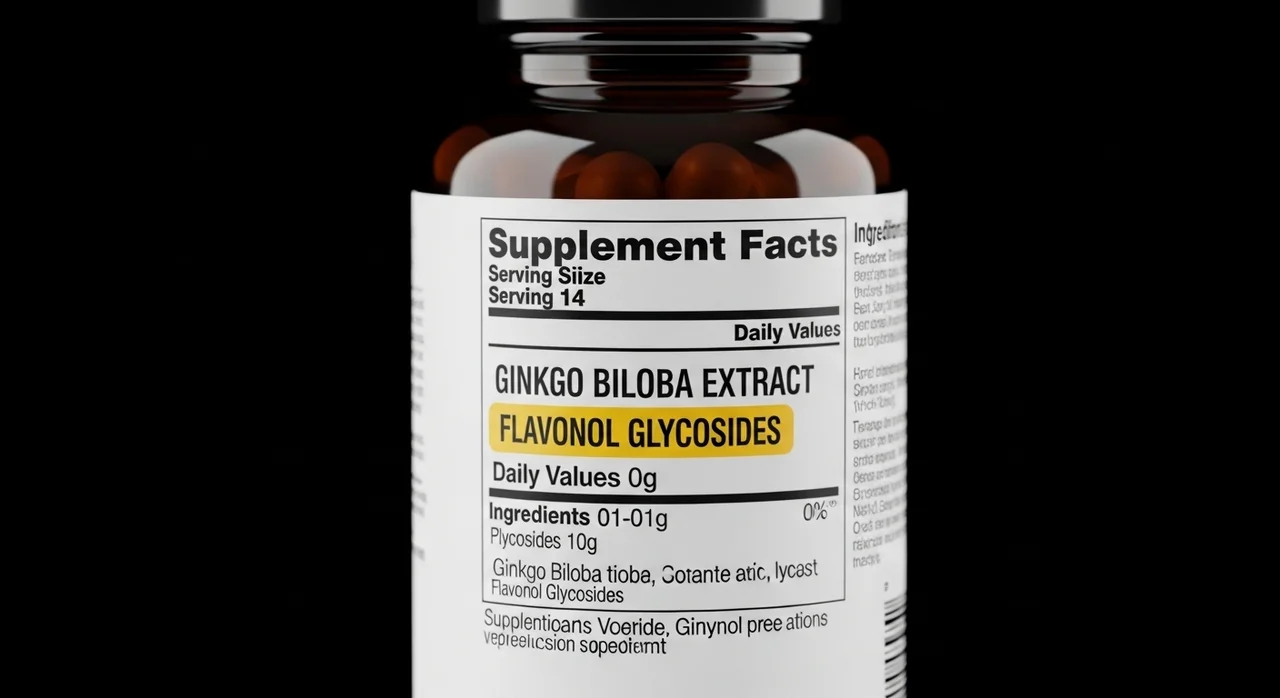 징코빌로바의 핵심 성분과 권장 섭취량