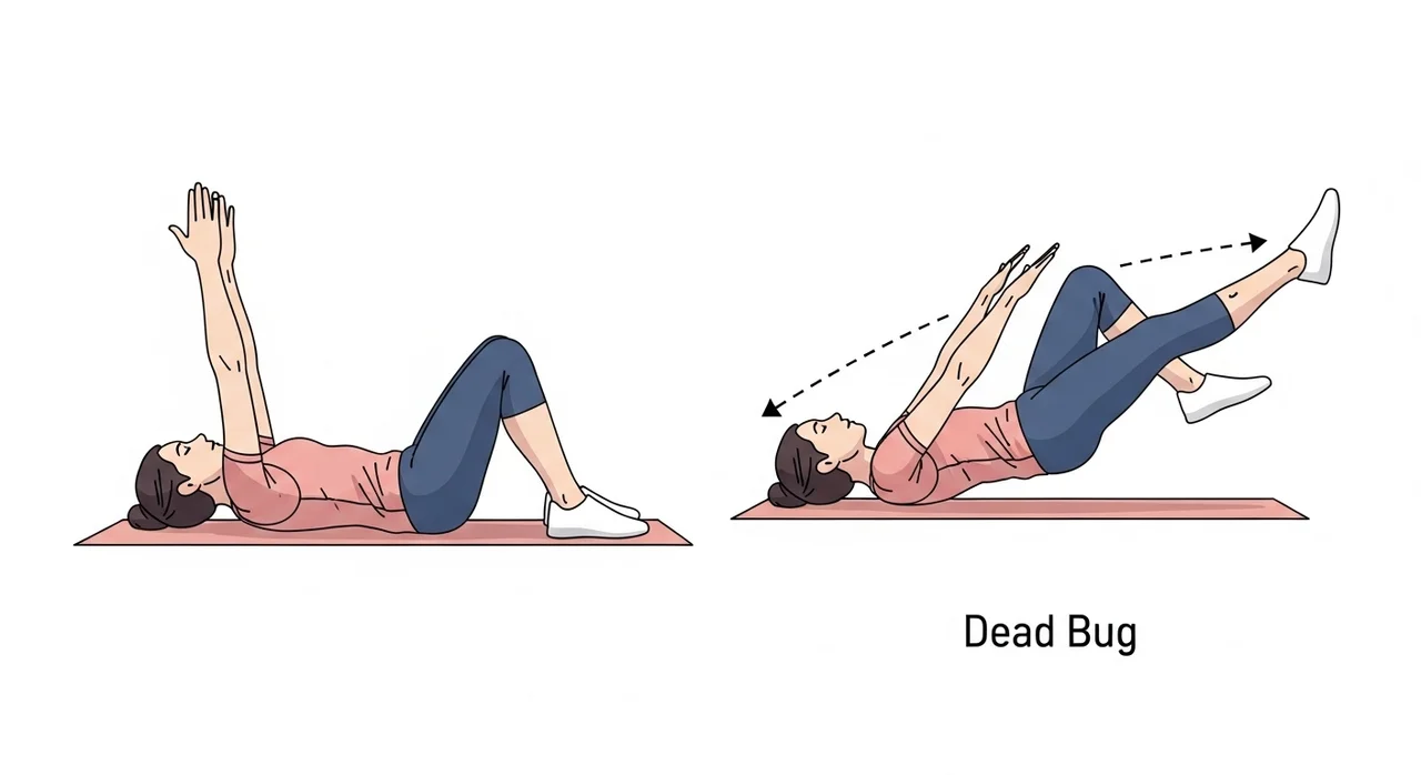 집에서도 따라 하는 속근육 강화 3단계