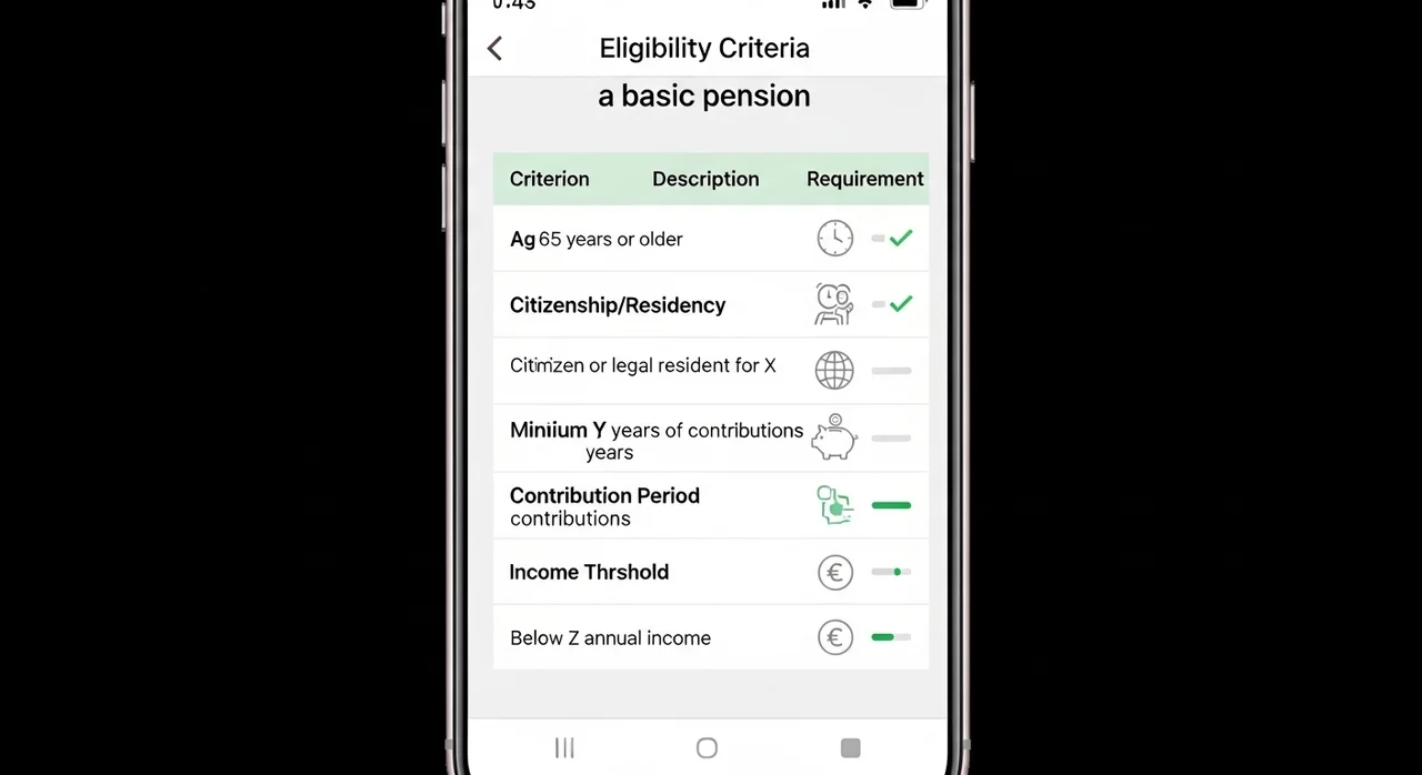 한눈에 보는 2026 기초연금 수급 자격 핵심 요약