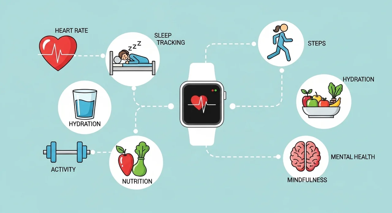 스마트워치가 제공하는 5가지 핵심 건강 지표