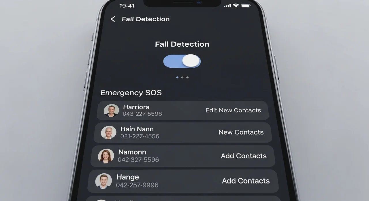 위급 상황에서 생명을 구하는 낙상 감지 설정법