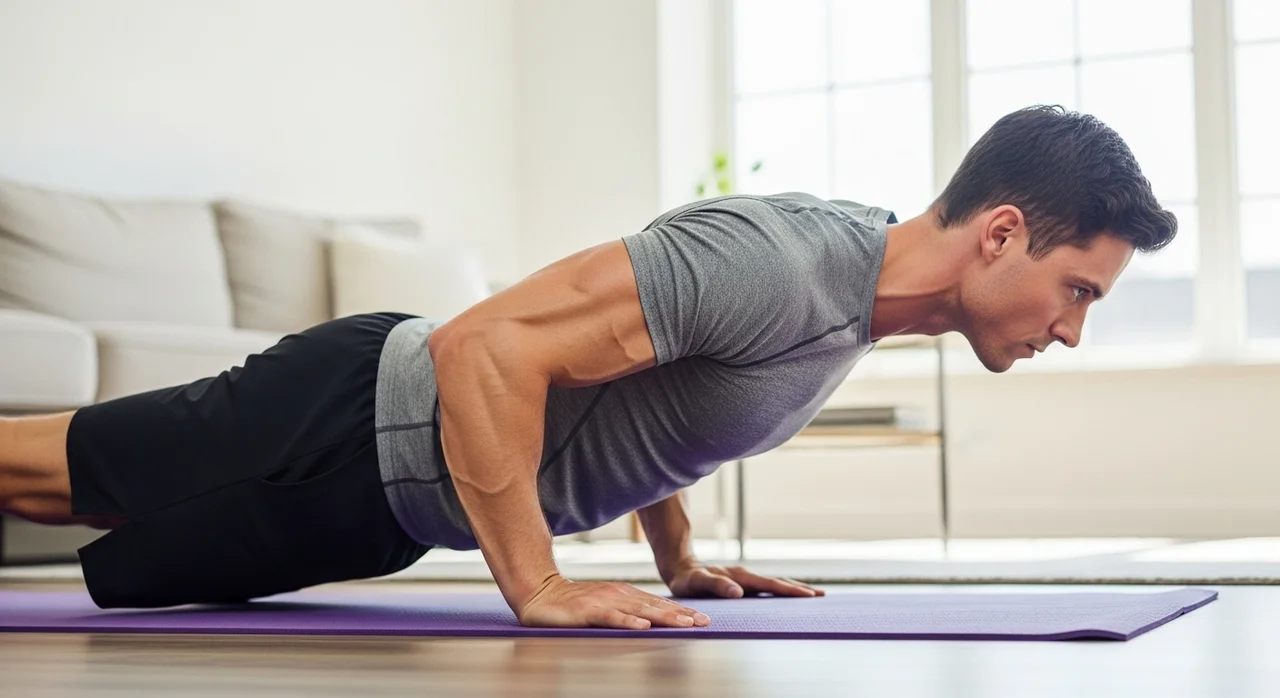 집에서도 헬스장 효과를? 가슴 근육 푸쉬업 변형의 힘