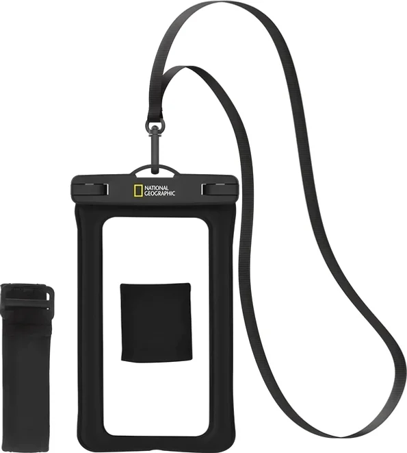 내셔널지오그래픽 4중 잠금 스마트폰 방수팩 + 넥스트랩 + 암밴드