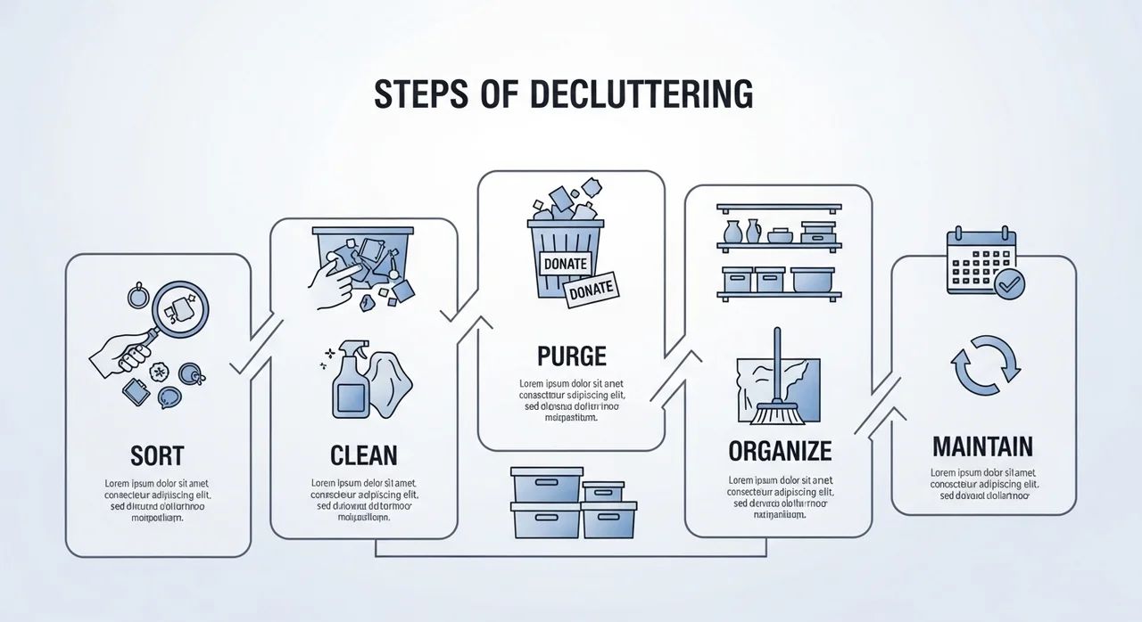 실패 없는 비우기 5단계 실천법