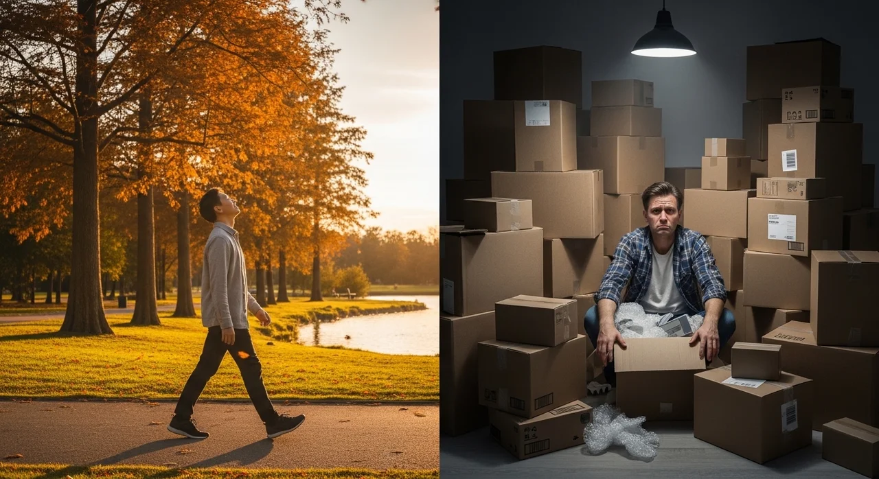 건강한 보상 vs 위험한 중독, 한눈에 비교하기