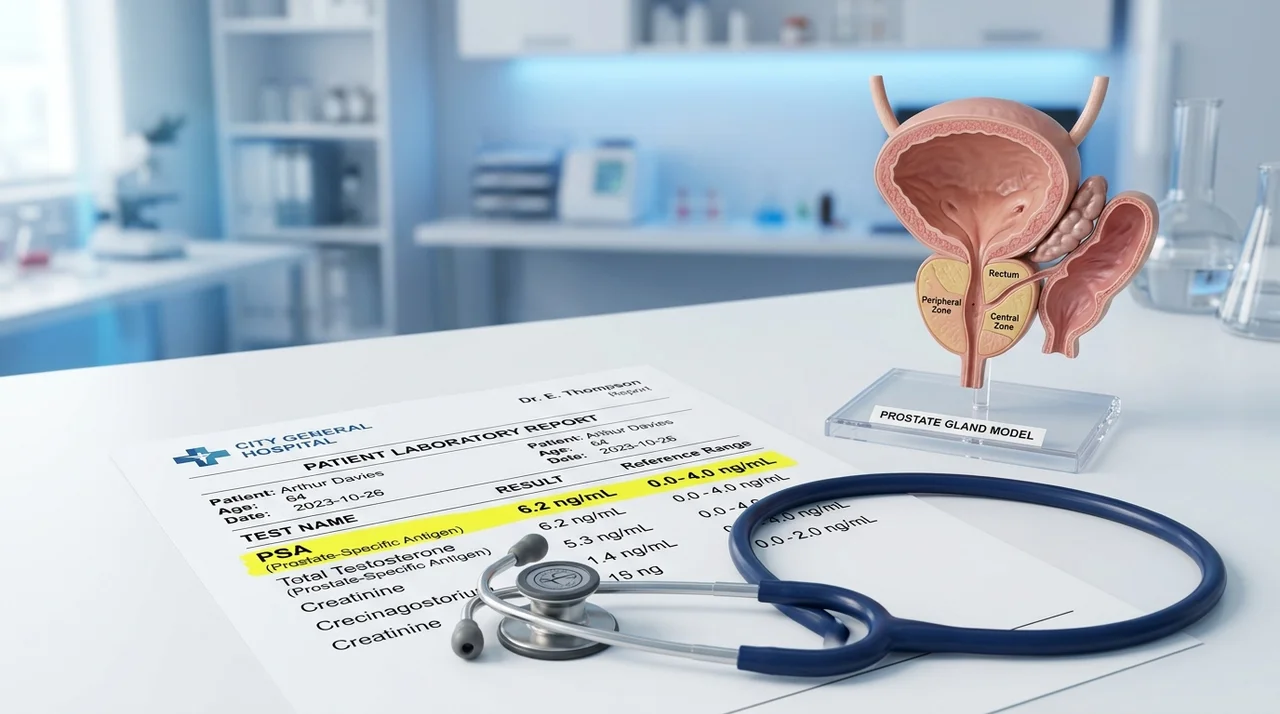 전립선 특이항원 PSA 검사 수치 가이드: 정상 범위와 높을 때 대처법