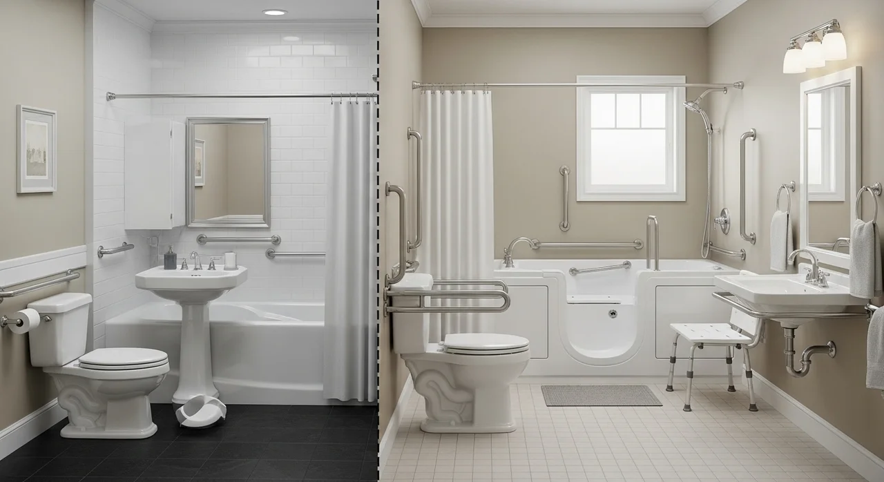 일반 주택 vs 고령자 맞춤형 주택 비교